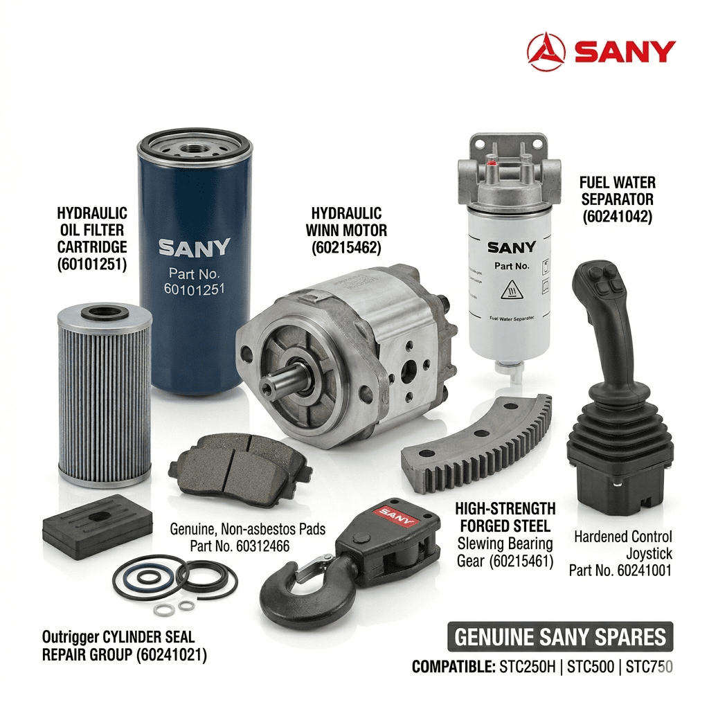 SANY Truck Crane SpareParts