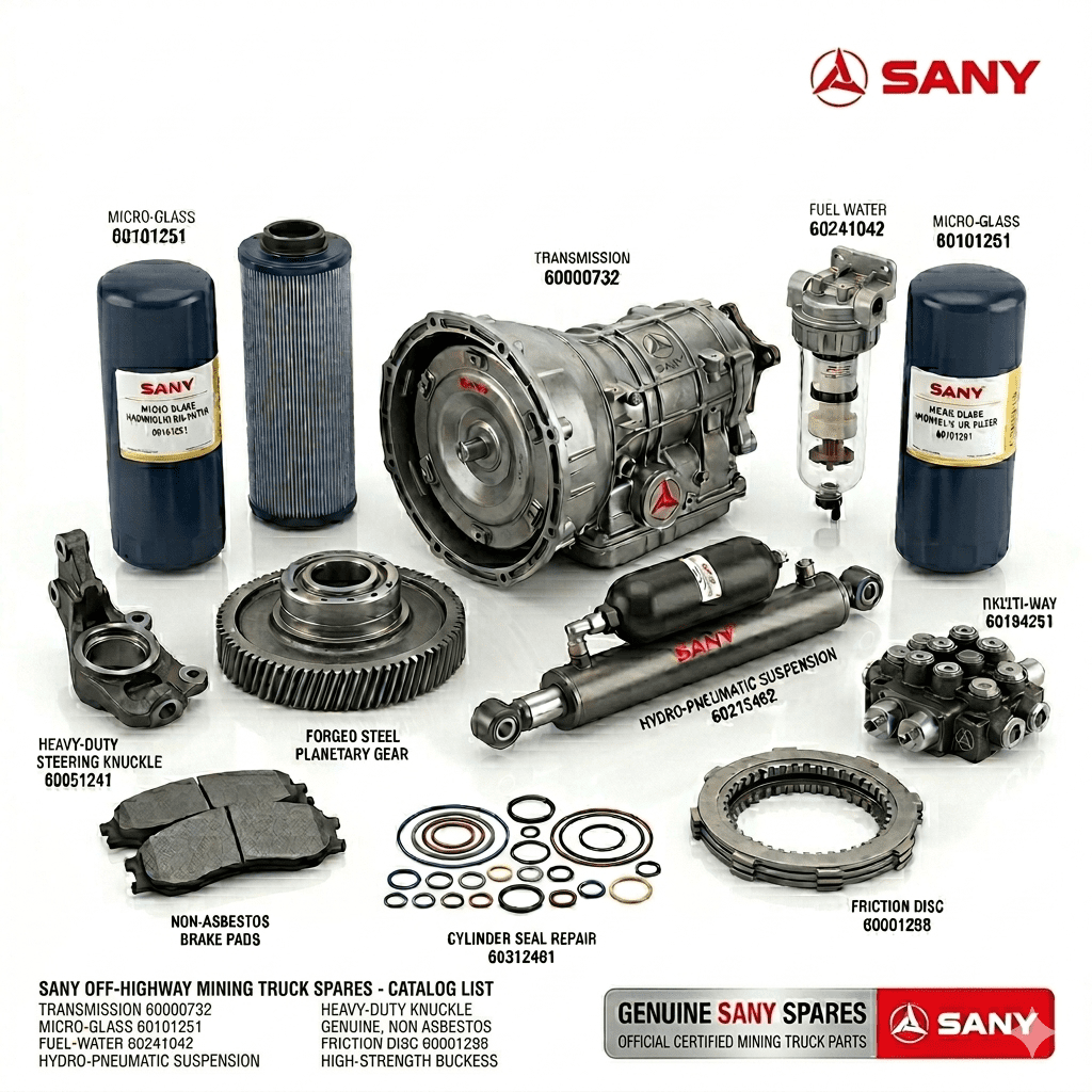 SANY Truck Spare Parts